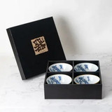 Rice Bowl 4PC GiftSet Haruzakura Asrted