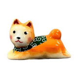 Chopstick Rest 2IN Shiba Inu Porcelain