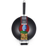 Wok 12IN Nonstick Carbon Steel Induction