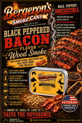 Wood Smoke Black Peppered Bacon Can