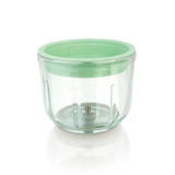Mini CHOPPER Green USB CORD & GLASS BOWL