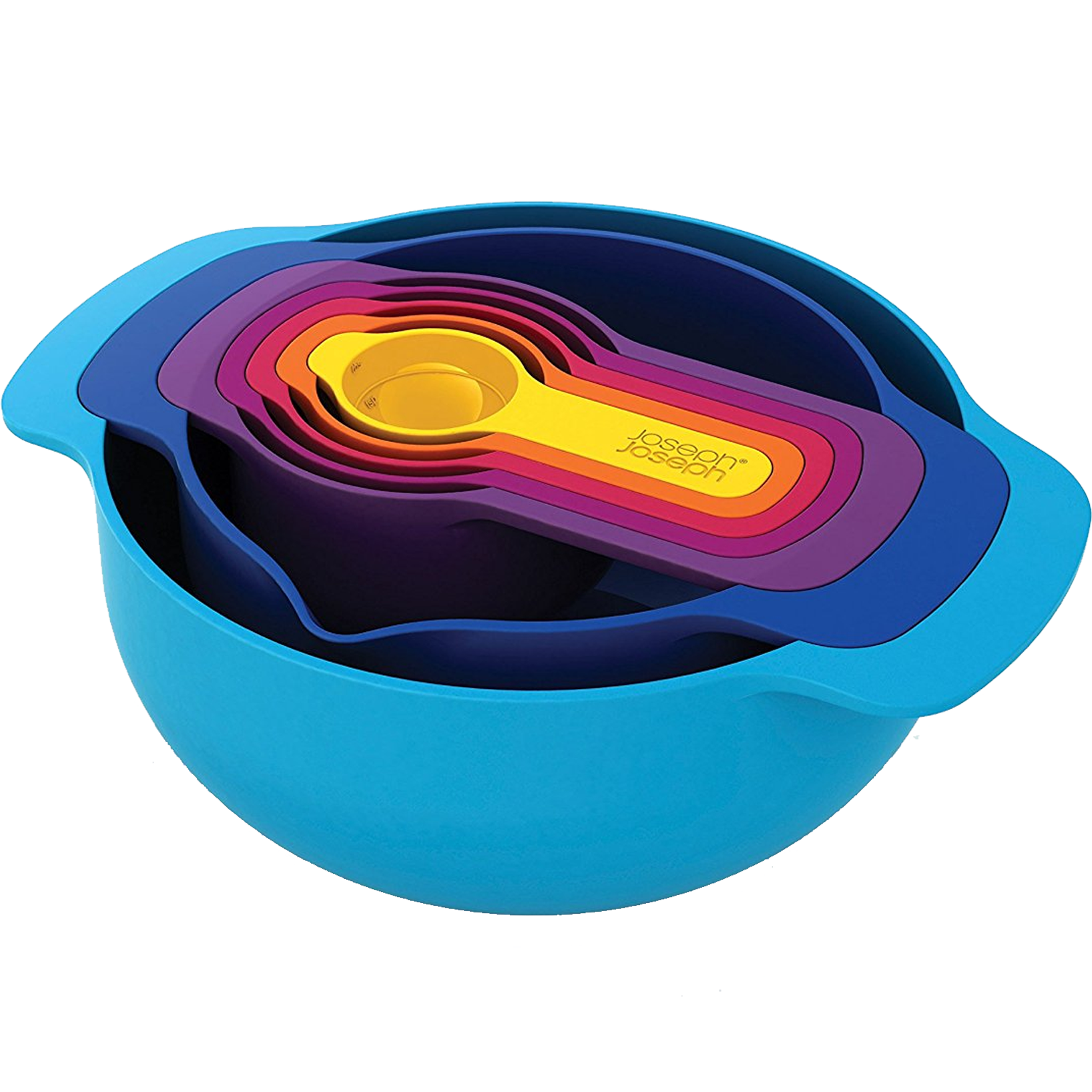  Joseph Joseph Nest Measure Measuring Cups and Measuring Spoons  Set, Multicolored: Home & Kitchen