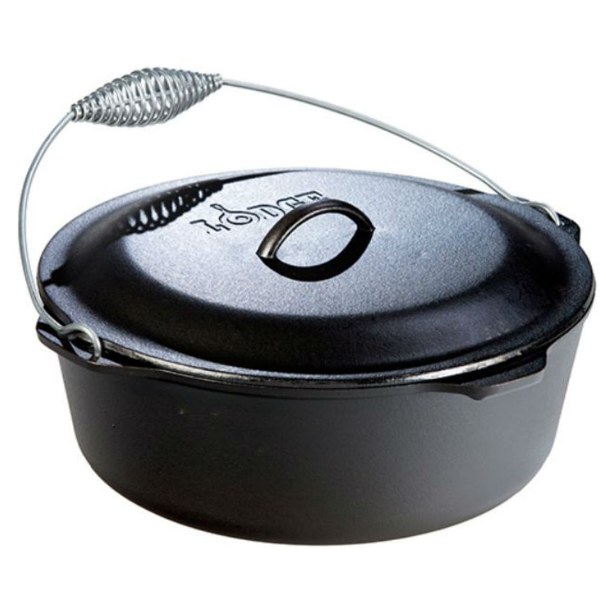 Lodge Cast Iron Dutch Oven, 9 Quart.