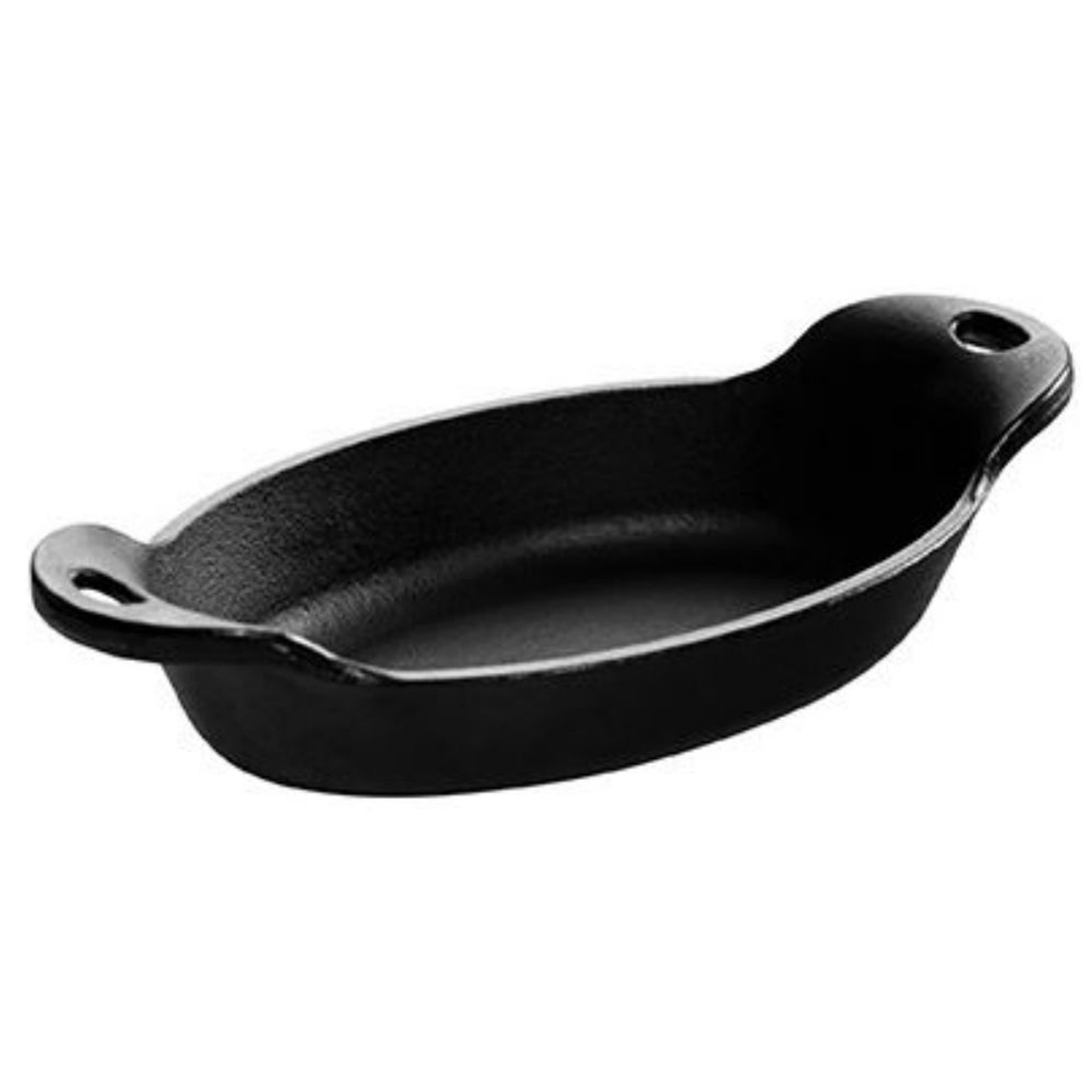 Heat-Treated Cast Iron Oval Serving Dish 36oz. Lodge