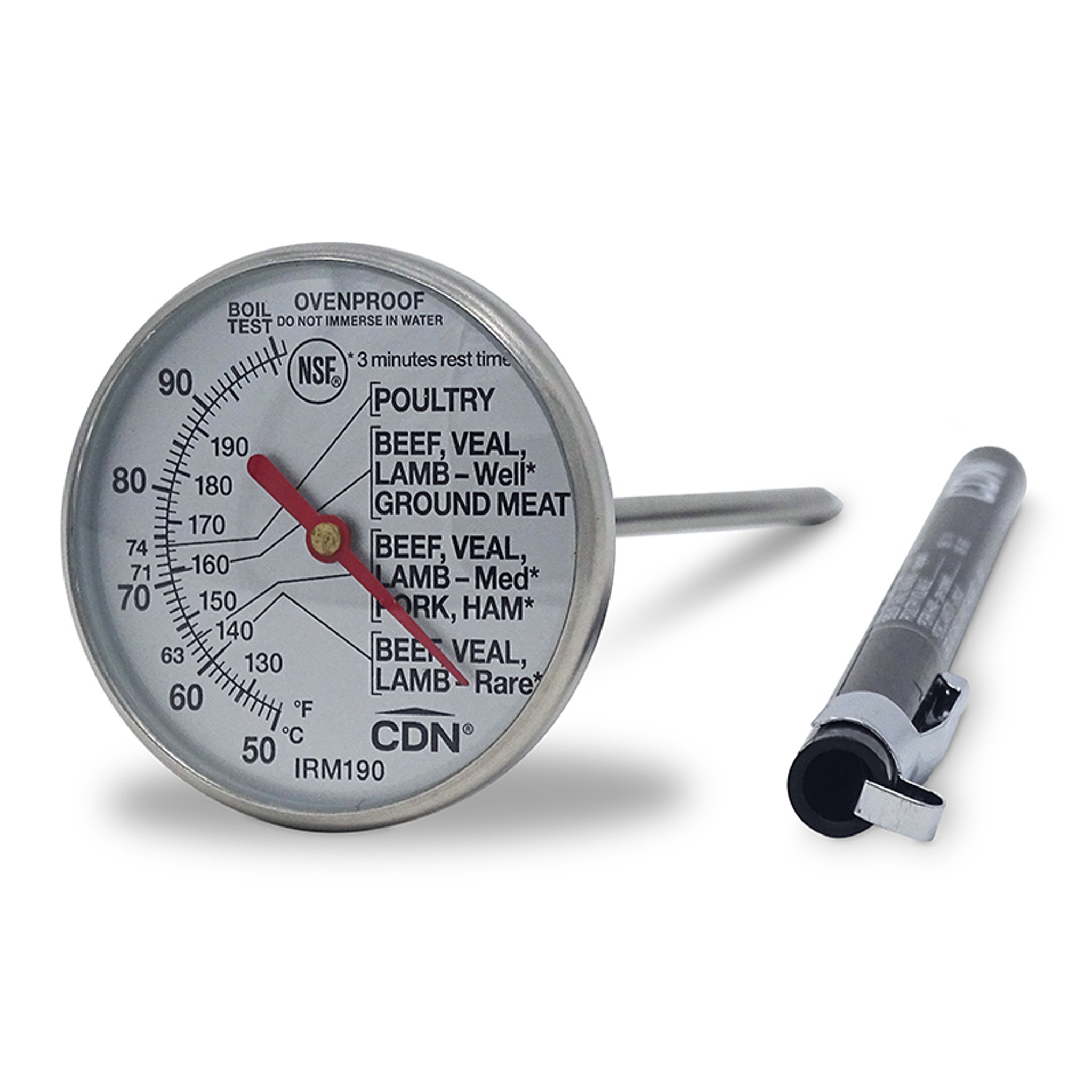 CDN ProAccurate Ovenproof Meat/Poultry Thermometer