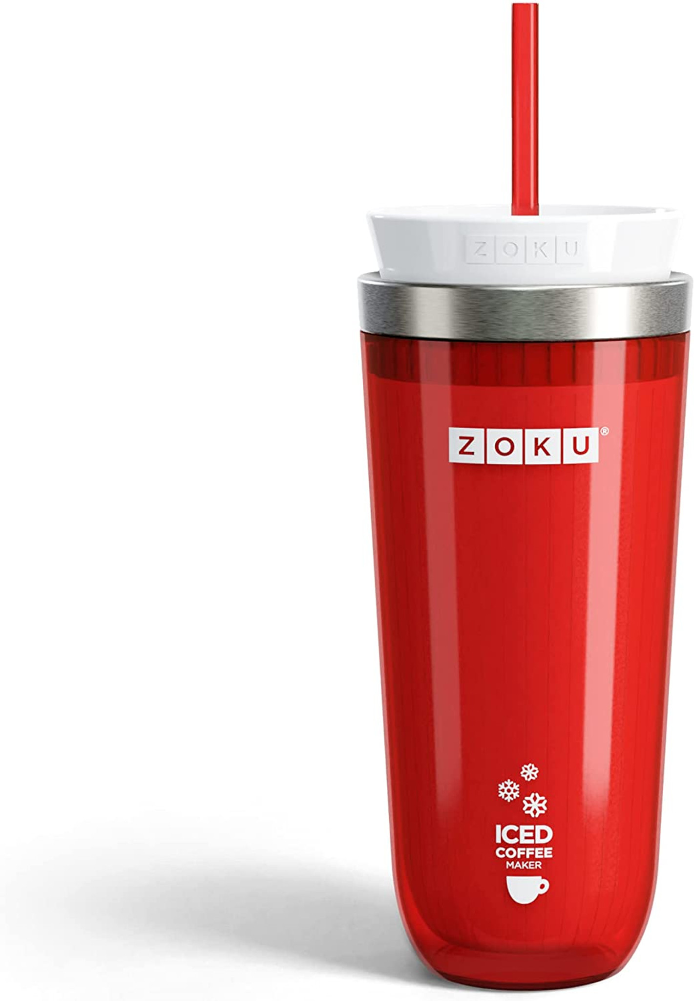 Zoku Iced Coffee Maker Red