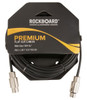 RockBoard Flat Patch XLR Cable 900 Black Package