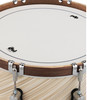 PDP LTD 14x6.5 Maple Snare - Twisted Ivory w/ Walnut Hoops