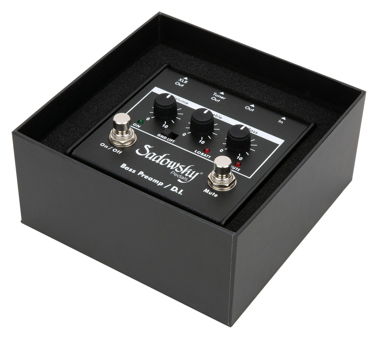 Sadowsky Outboard Bass Preamp / DI Pedal - Corzic Music 