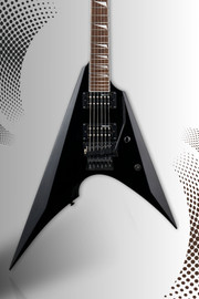 ESP LTD Arrow-200 Black V Body Electric Guitar sold at Corzic Music in Longwood near Orlando