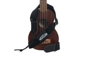 Kala Cotton Ukulele Strap - Black sold at Corzic Music in Longwood near Orlando