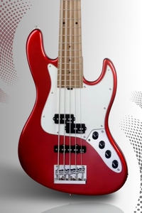 Sadowsky MetroExpress 5-String P/J Bass - Maple Candy Apple Red