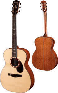 Eastman L-OM-QS European Spruce-Quilted Sapele