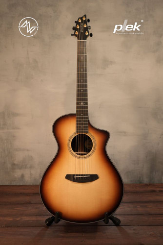 Breedlove Premier Burnt Amber Concert Acoustic Guitar with Plek sold at Corzic Music in Longwood near Orlando