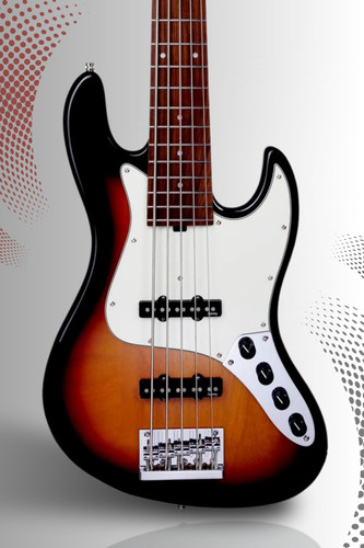 Sadowsky MetroExpress 21-Fret Vintage J/J 5-String Bass - Tobacco Burst sold at Corzic Music in Longwood near Orlando