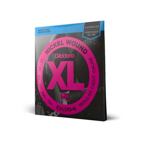 D'Addario EXL170-6 Bass Strings