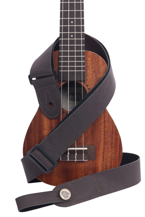 Kala Eco Ukulele Strap - Brown sold at Corzic Music in Longwood near Orlando