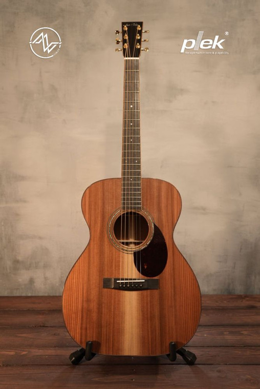 Huss & Dalton TOM-M Custom Acoustic Guitar with Plek sold at Corzic Music in Longwood near Orlando