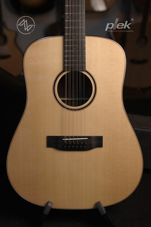 Auden Colton - 12-String Dreadnought Acoustic Guitar with Plek sold at Corzic Music in Longwood near Orlando