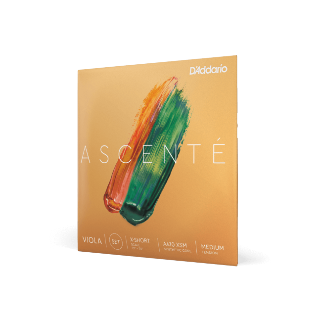 Ascenté Viola String Set, Extra-Short Scale, Medium Tension