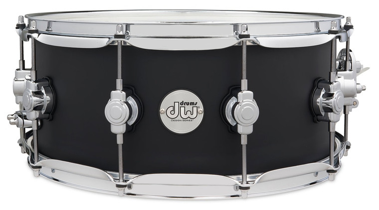 DW Design Snare 6x14 Black Satin