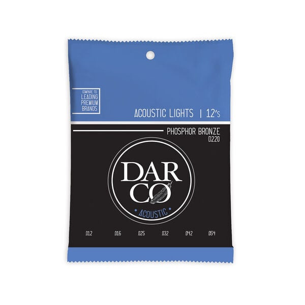 Darco Acoustic Guitar Strings Phosphor Bronze - Light