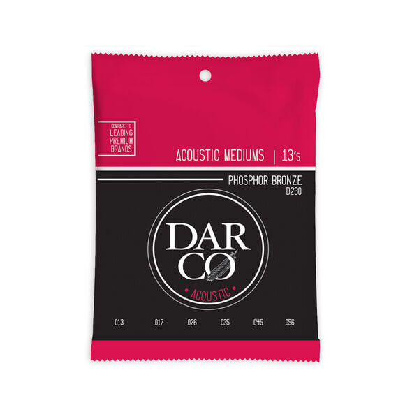 Darco Acoustic Guitar Strings Phosphor Bronze - Medium