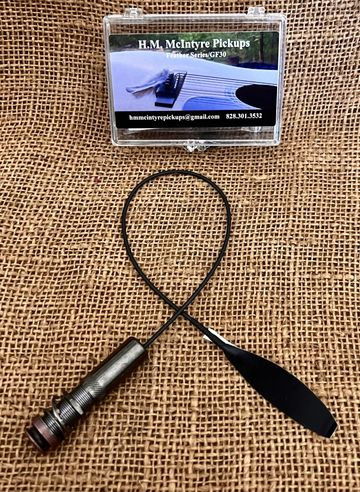 H. M. McIntyre Feather Steel String Guitar Pickup