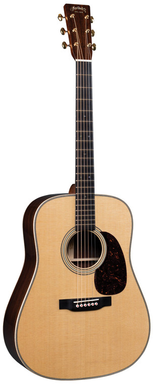 Martin OM-28 Modern Deluxe Acoustic Guitar - Natural Gloss