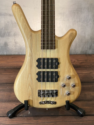 Warwick RockBass Natural Transparent Corvette $$ 4 String Bass