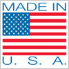 4 x 4" - "Made in U.S.A." Labels (Roll of 500)