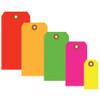 5 3/4 x 2 7/8" Fluorescent 13 Pt. Shipping Tags (Case of 1000)
