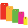 6 1/4 x 3 1/8" Fluorescent 13 Pt. Shipping Tags (Case of 1000)