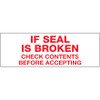 2" x 55 yds. - "If Seal Is Broken..." Tape Logic Messaged Carton Sealing Tape (Case of 36)