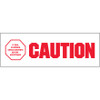 2" x 110 yds. - "Caution - If Seal Is Broken..." Tape Logic Messaged Carton Sealing Tape (Case of 36)