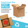 4 x 4 x 4" Corrugated Boxes (25-Pack)