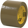 3" x 55 yds. Tan Scotch Box Sealing Tape 373 (Case of 24)