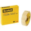 1/2" x 36 yds. Scotch Double Sided Tape 665 (Permanent) (Case of 12)