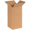 6 x 6 x 12" Tall Corrugated Boxes (Bundle of 25)