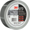2" x 55 yds. Gray  3M Premium Matte Cloth Gaffers Tape GT2 (Case of 3)