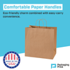 13 x 7 x 13" Kraft Shopping Bags (250-Pack)