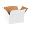 8 x 6 x 4" White Corrugated Boxes (Bundle of 25)
