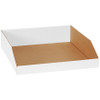 18 x 18 x 4 1/2" White Bin Boxes (Bundle of 50)