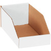 6 x 12 x 4 1/2" White Bin Boxes (Bundle of 50)