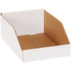 8 x 12 x 4 1/2" White Bin Boxes (Bundle of 50)