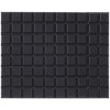 3M Bumpon Black Square Protective Tape -1/2 x 1/8" (Case of 3000)