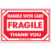 2 x 3" - "Fragile - Handle With Care" Labels (Roll of 500)