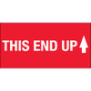 2 x 4" - "This End Up" (High Gloss) Labels (Roll of 500)