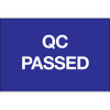 2 x 3" - "QC Passed" Labels (Roll of 500)