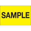 1 1/4 x 2" - "Sample" (Fluorescent Yellow) Labels (Roll of 500)